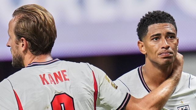 Jude Bellingham y Harry Kane