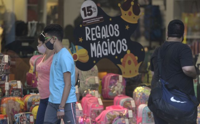 Ricardo Diab dijo que es notoria la merma en la circulación en los locales comerciales.