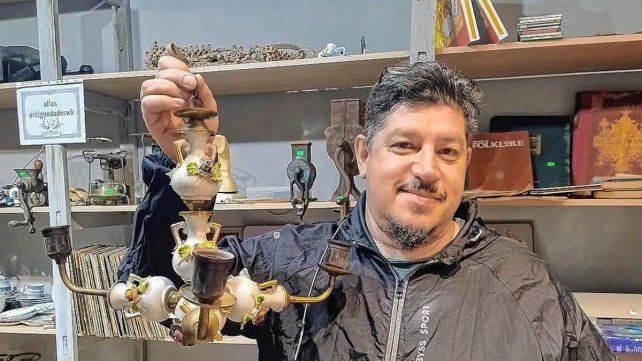Hay gran variedad de objetos de otras épocas para elegir.