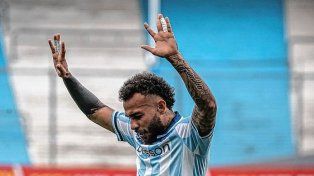&nbsp;Duván Vergara marcó el tanto para Racing.&nbsp;