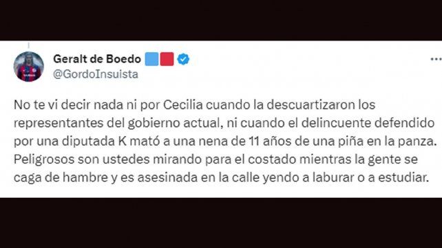 Desde España