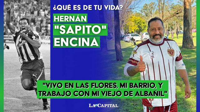 La vida de un exjugador de Central: trabaja de albañil e integra el equipo de amigos del barrio Las Flores