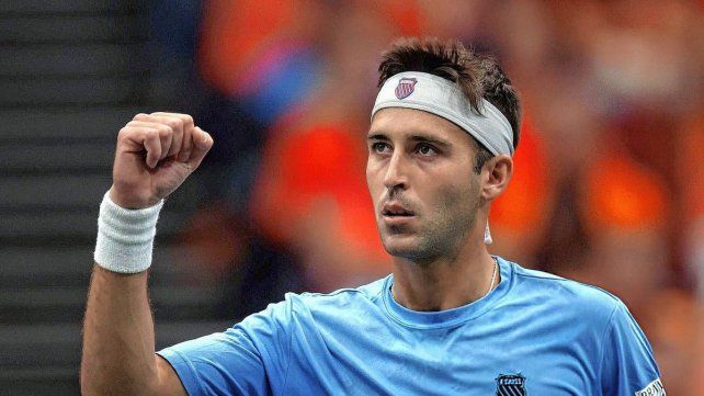 Tomás Etcheverry le dio el primer punto de la serie a la Argentina.