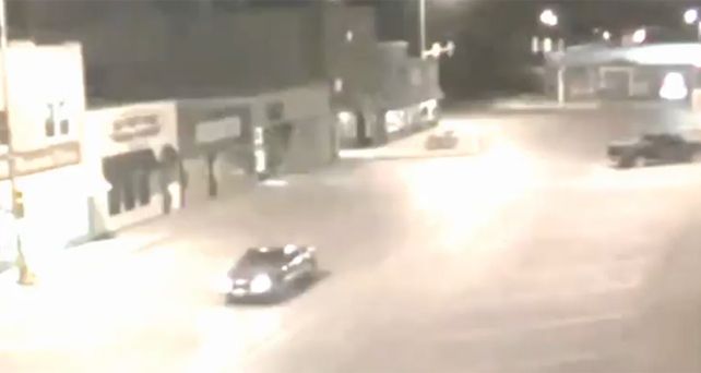 Las imágenes de video de una supuesta abducción se viralizaron en internet