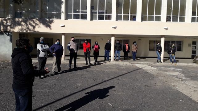 Asamblea en el Hospital Escuela de Salud Mental