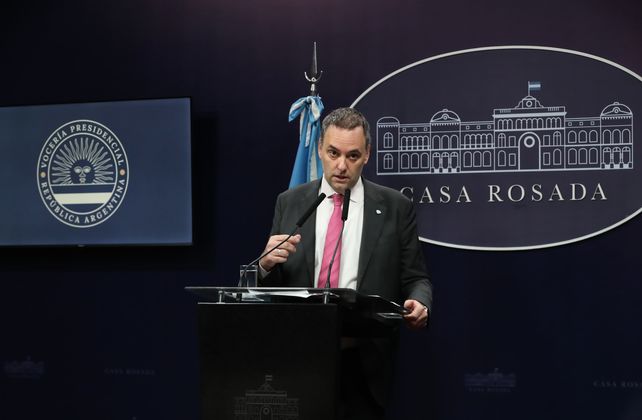 El vocero presidencial