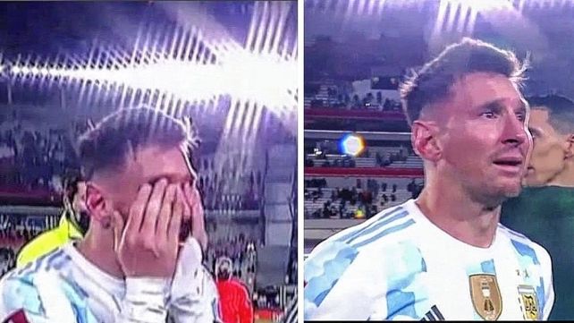 La emoción de Messi por este momento mágico con Argentina