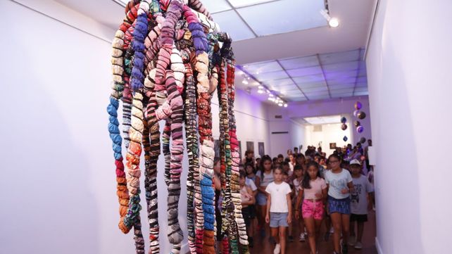 Los protagonistas del paseo tienen entre 8 y 11 años