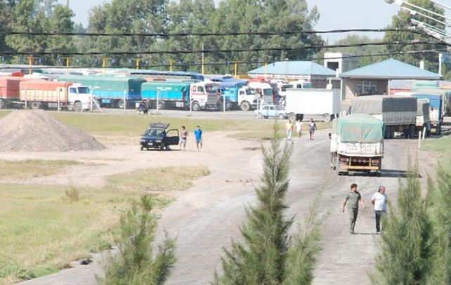 Área en conflicto. La empresa quería cambiar el uso de la playa de camiones. El transporte