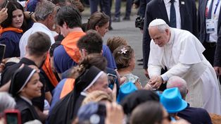 El Papa en Francia: se reunió con sobrevivientes de abusos y criticó la muerte asistida