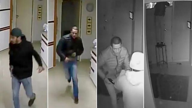 Un video de las cámaras de seguridad muestra como escapan los asesinos del gerente de la editorial Sigmar