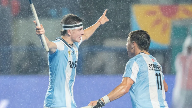 La selección argentina de hockey venció a China en la ciudad de Chennai.