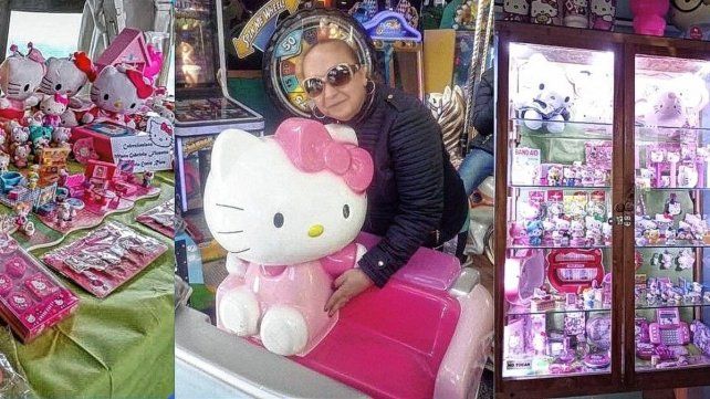 A Gabriela Fiorotto le gusta Hello Kitty desde que era niña