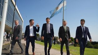 Gobernadores en la última reunión de Paraná. El “multilateralismo” de las provincias provoca recelos en la Nación.