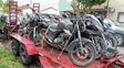Retiraron 70 motos de la Comisaría 9ª y ya son 2.000 los vehículos trasladados en Santa Fe