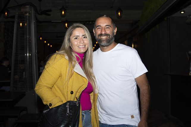 Nancy Rojas y Cristian Andrade.