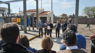 Habilitaron la Estación Elevadora en barrio Los Hornos que beneficia a más de 50 mil santafesinos