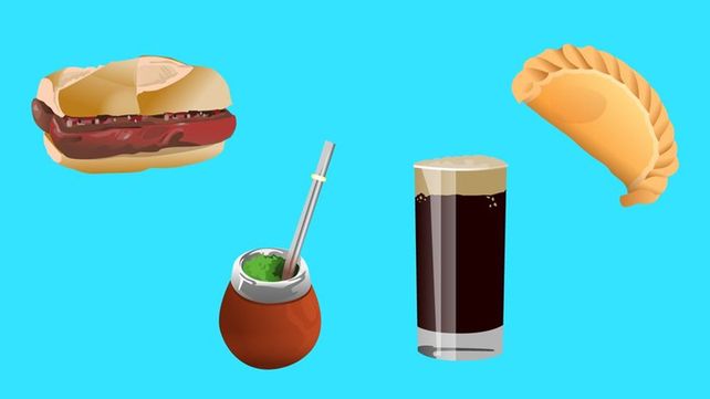 Buscan un emoticón para el fernet, la empanada y el choripán