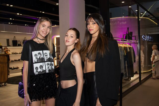 Sofia Marinelli, Renata Bianchi y Kiara Montenegro
