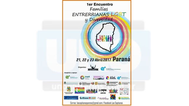 Se realizará en Paraná el primer encuentro de familias entrerrianas LGTB
