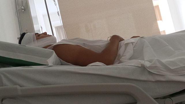 Luego de la golpiza en La Florida permaneció días internado.&nbsp;
