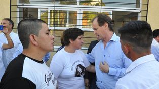 Por Gisela. Bordet se comprometió a brindar el acompañamiento necesario para esclarecer el caso.