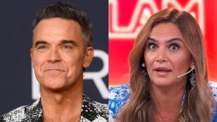 Amalia Granata quiere que Robbie Williams sea el padrino de su fundación