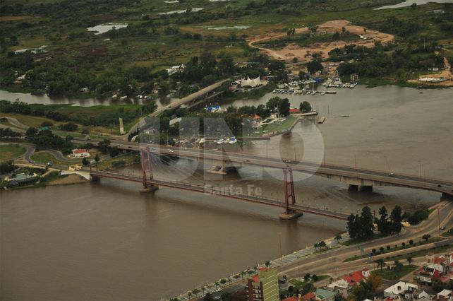 Santa Fe desde el aire