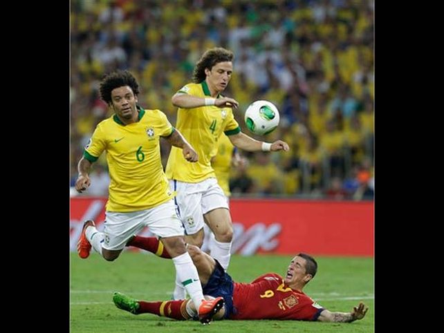 Brasil goleó a España y se consagró campeón de la Copa Confederaciones