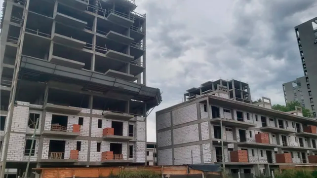 El predio del exProcrear que se subasta en Santa Fe tiene solo un avance de construcción del 33%
