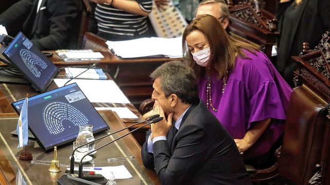 Sergio Massa y Cecilia Moreau.