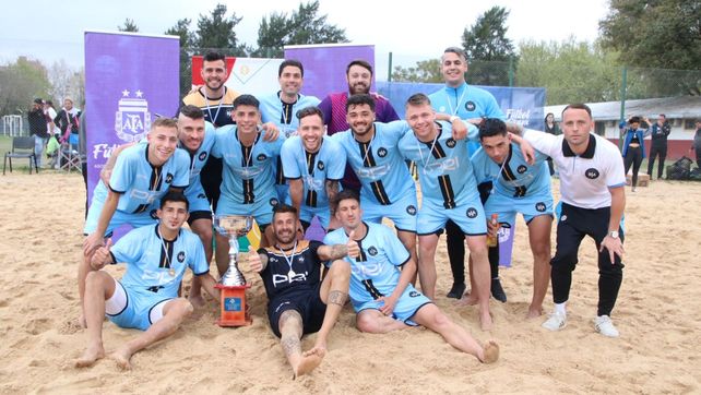 Los campeones de playa de AFA son casi todos rosarinos. De acá al país.