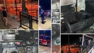 Paraná: hubo un incendio en el bar del balneraio municipal