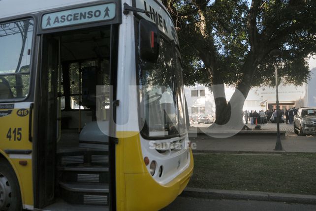 Los colectivos de las líneas afectadas