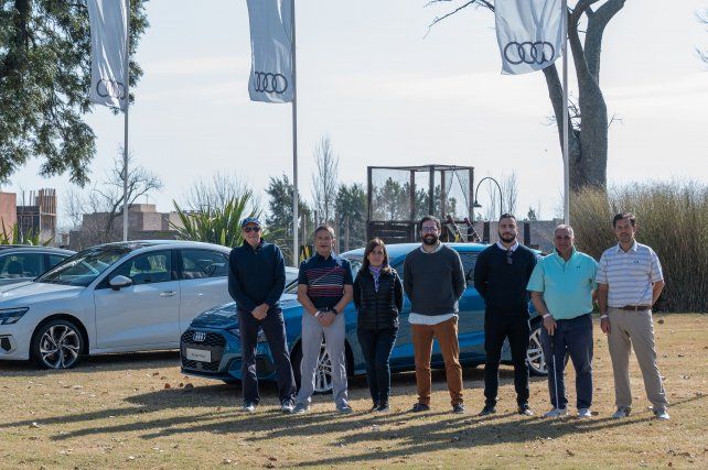 Adrián Vaiana, Julio Guitierrez, Alvaro Gaviola, Marcelo Tomas, Maira Mayol y Santiago Perretti