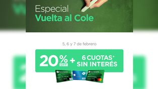 Cuotas y descuentos con la tarjeta del Santa Fe en la Vuelta al cole