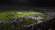 emotivo y conmovedor homenaje a chapecoense en el estadio de medellin tras la tragedia