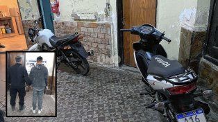 Apresaron a uno de los dos delincuentes involucrados en el robo de los rodados.