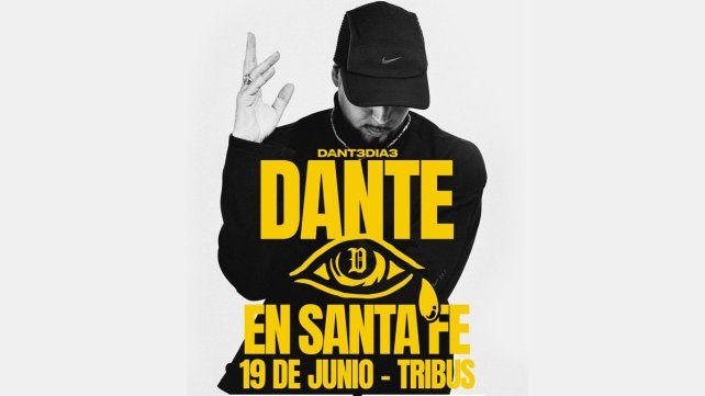 Dante se presentará en Tribus Club de Arte el viernes 19 de junio a las 21