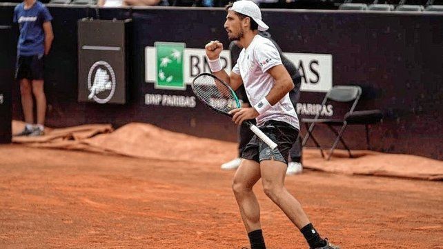 Cachín pasó a los cuartos de final del Challenger de Perugia