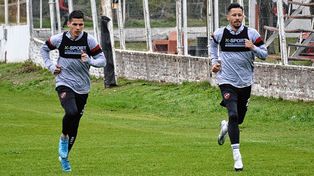 Oliver Benítez y García Guerreño, los dueños de la zaga central de Patronato.