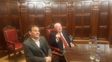 Los economistas Fausto Spotorno y Orlando Ferreres estuvieron en Rosario.