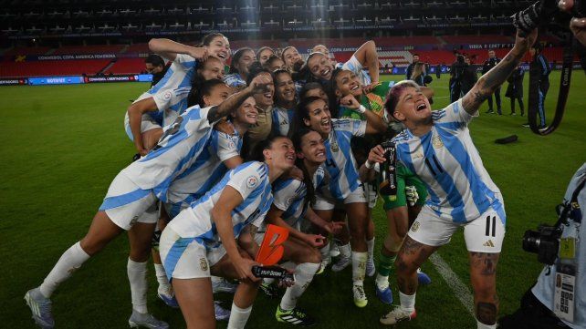 Argentina se quedó con el tercer puesto en la Copa América Femenina
