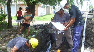 Assa trabaja en barrio Sur