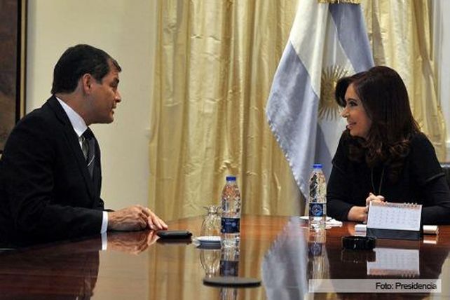 Cristina recibió a Correa en Olivos y analizaron temas bilaterales