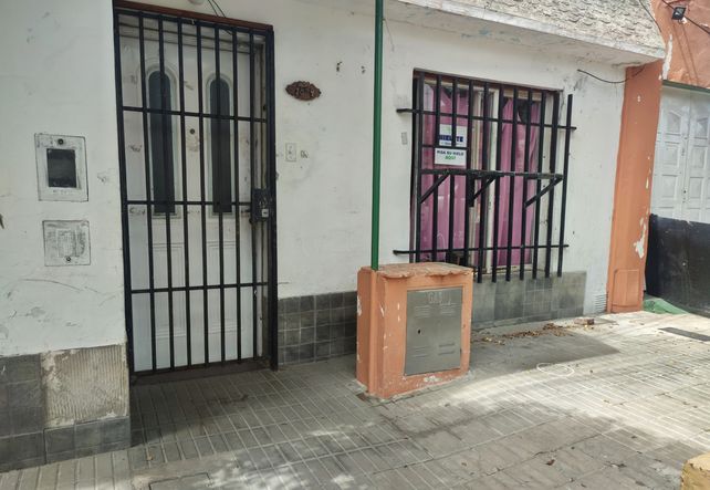 La casa de Oscar Sarria, donde fue asesinado a balazos. 