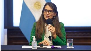 Elizabeth Gómez Alcorta, ministra de Mujeres, Géneros y Diversidad.&nbsp;