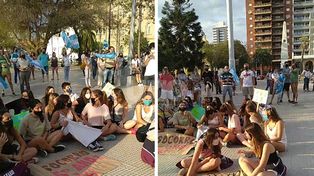 Una caravana de padres para que sus hijos puedan volver a las aulas