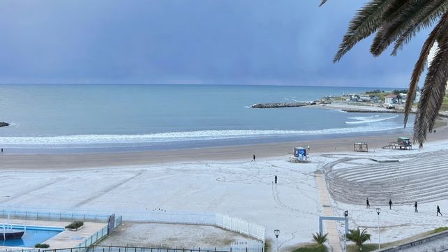 Nevó en Mar del Plata después de 35 años.