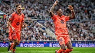 Barcelona debutó en la Champions League con un triunfo ante Newcastle